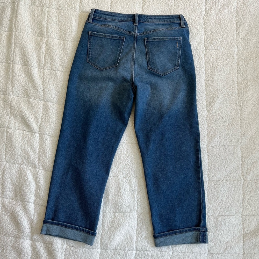 High Rise Straight Crop jeans - Picture 12 of 15